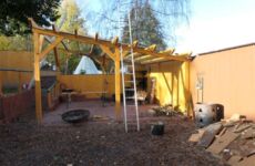 Neues Dach für unseren Campbereich